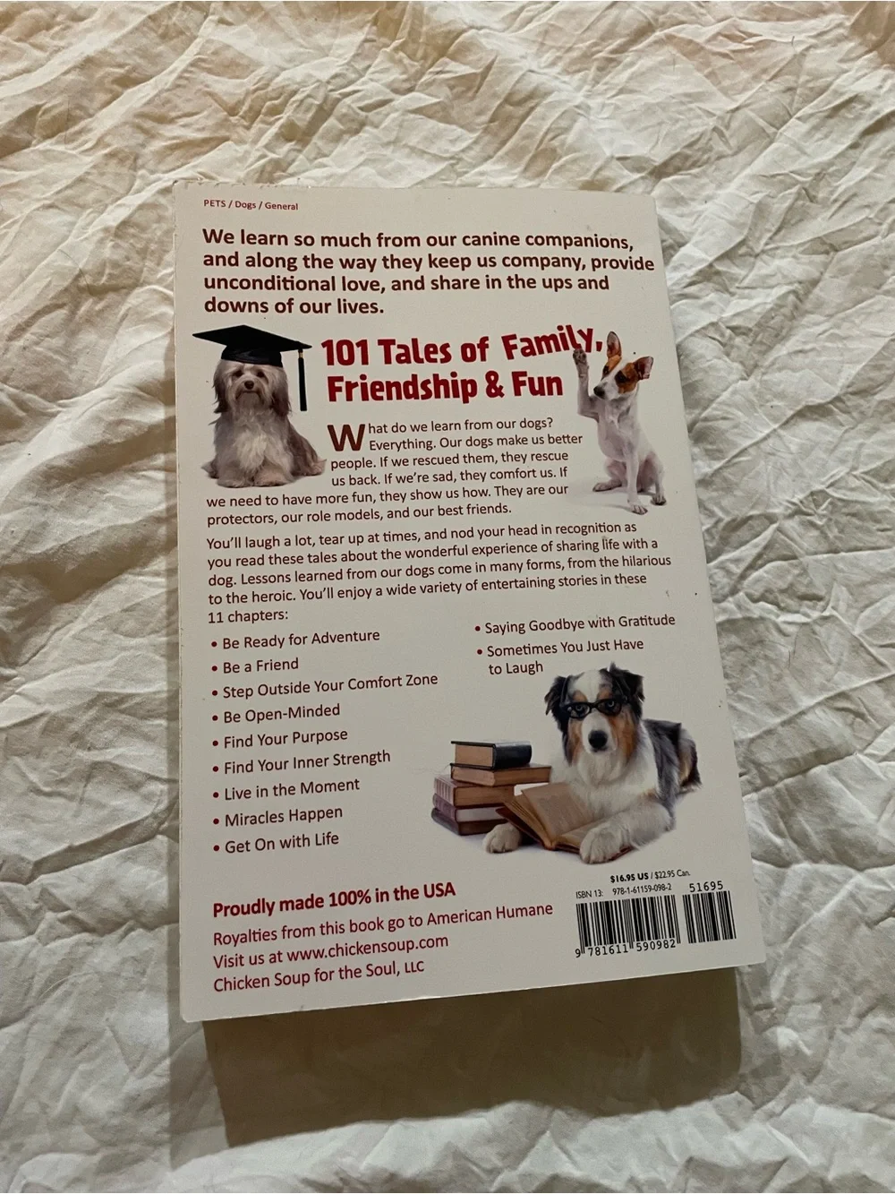 Lessons Learned from My Dog - Chicken Soup For The Soul Paperback by Amy Newmark